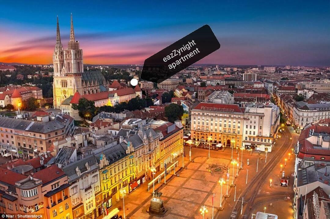 Eazzynight Center Apartment Zagreb Exterior foto